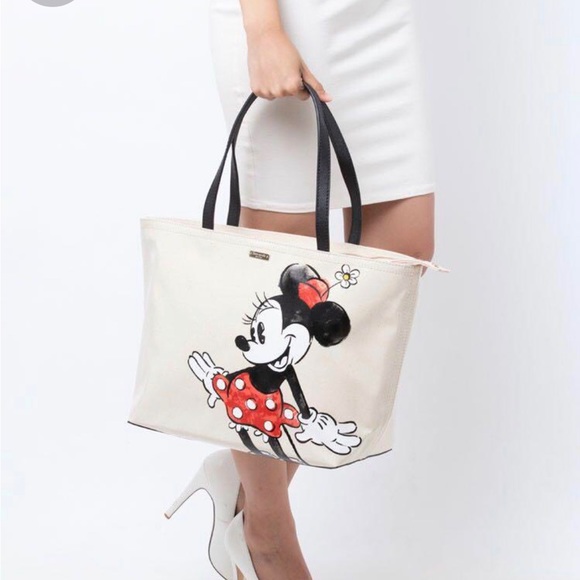 kate spade Handbags - Kate Spade x Disney Minnie Mouse Coated tote bag   Shoulder bag large